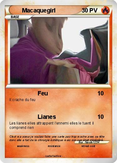 Pokemon Macaquegirl