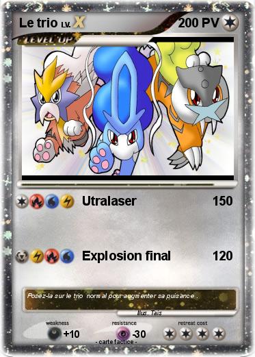 Pokemon Le trio