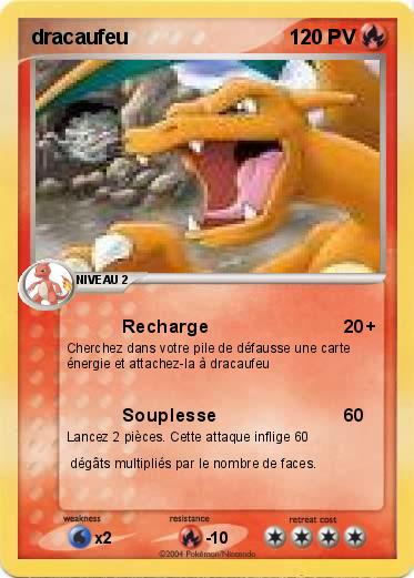 Pokemon dracaufeu