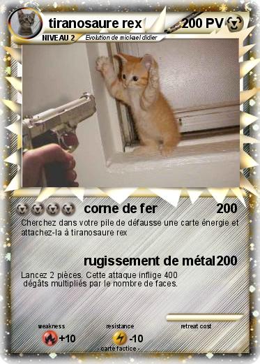 Pokemon tiranosaure rex