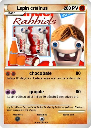 Pokemon Lapin crétinus