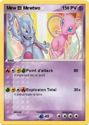 Pokemon Mew Et Mewtwo