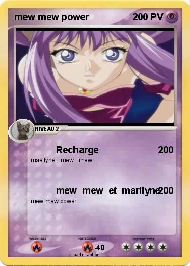 Pokemon mew mew power