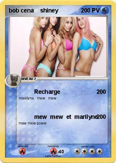 Pokemon bob cena    shiney