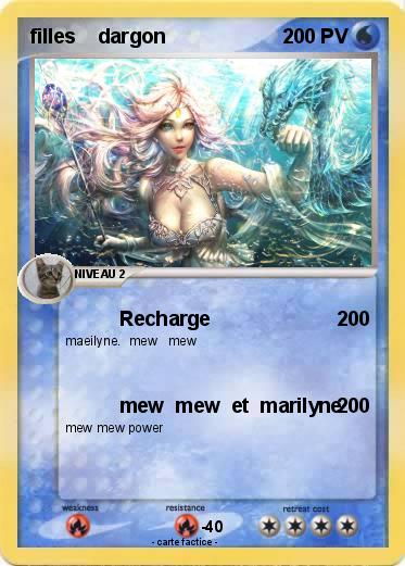 Pokemon filles    dargon