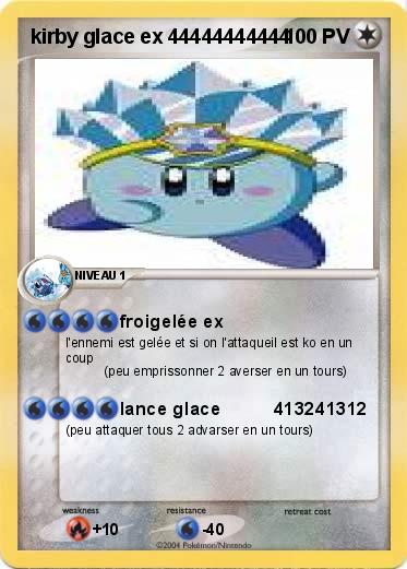Pokemon kirby glace ex 44444444444        