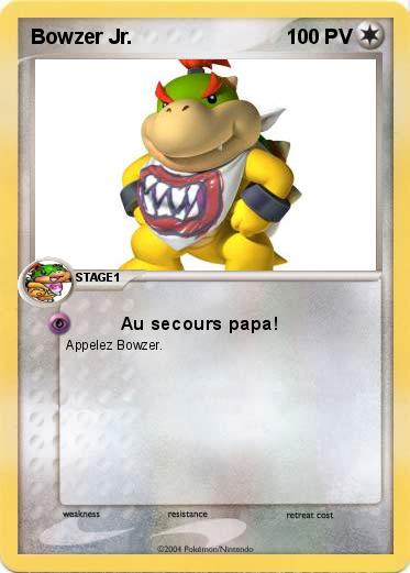 Pokemon Bowzer Jr.