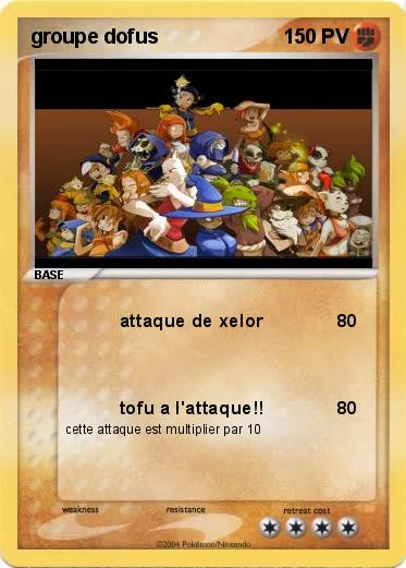 Pokemon groupe dofus