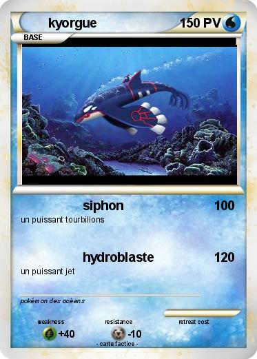 Pokemon kyorgue