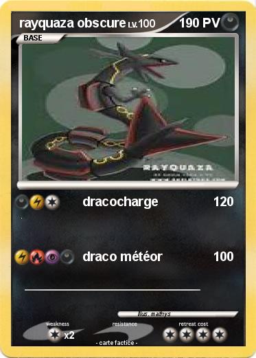 Pokemon rayquaza obscure