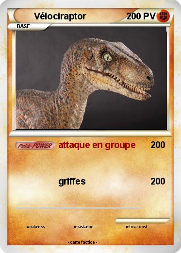 Pokemon Vélociraptor