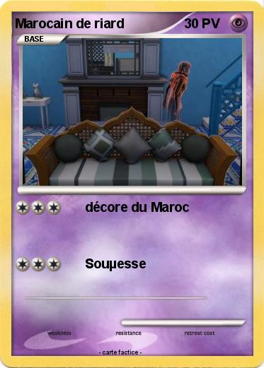 Pokemon Marocain de riard