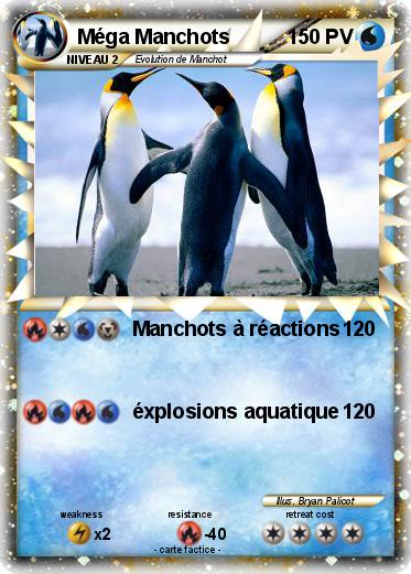 Pokemon Méga Manchots