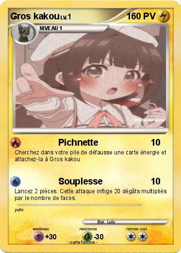 Pokemon Gros kakou