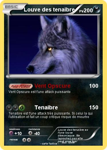 Pokemon Louve des tenaibre