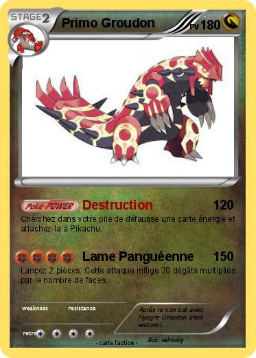 Pokemon Primo Groudon
