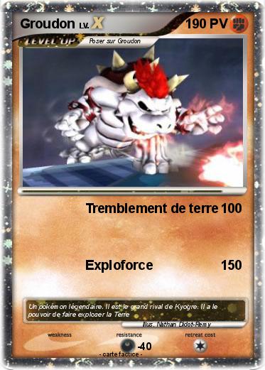 Pokemon Groudon