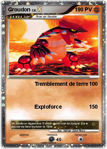 Pokemon Groudon