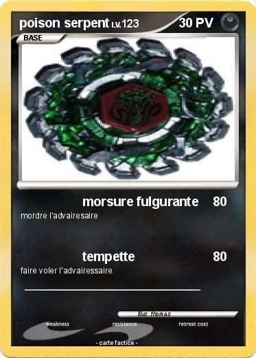 Pokemon poison serpent