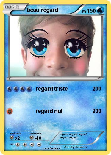 Pokemon beau regard