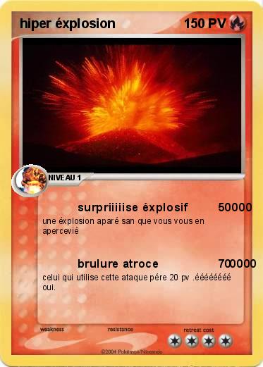 Pokemon hiper éxplosion