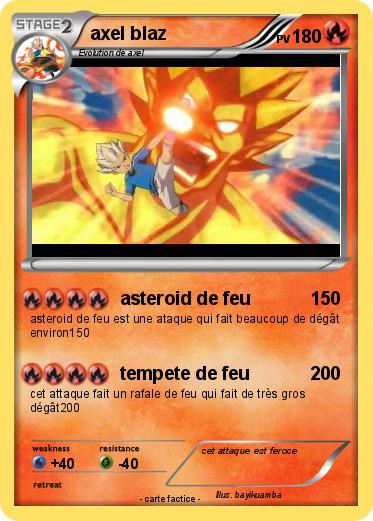 Pokemon axel blaz