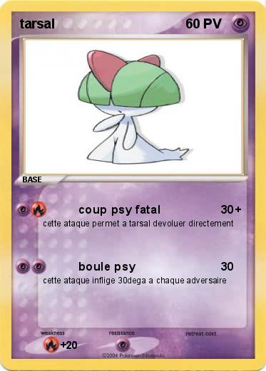 Pokemon tarsal