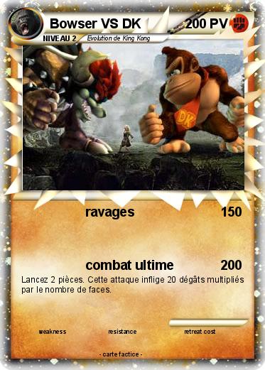 Pokemon Bowser VS DK