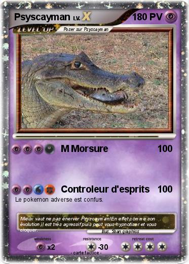 Pokemon Psyscayman