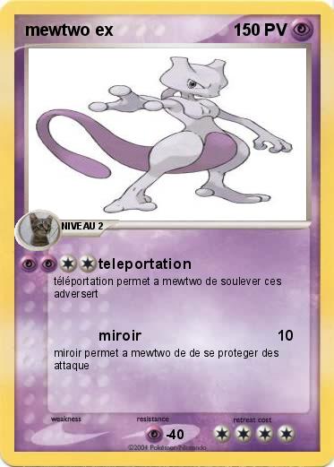 Pokemon mewtwo ex