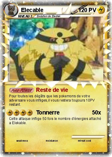 Pokemon Elecable