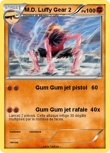 Pokemon M.D. Luffy Gear 2