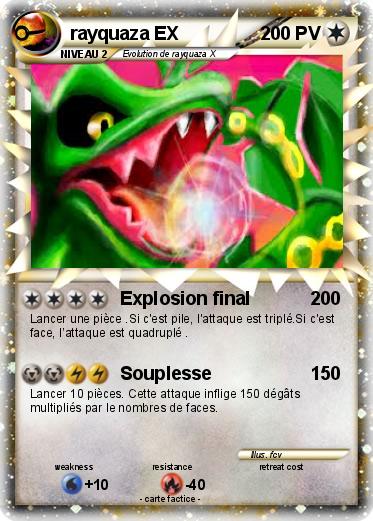 Pokemon rayquaza EX