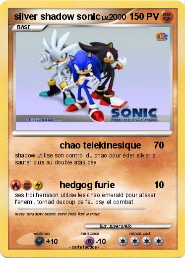 Pokemon silver shadow sonic