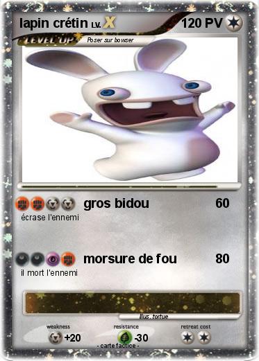 Pokemon lapin crétin