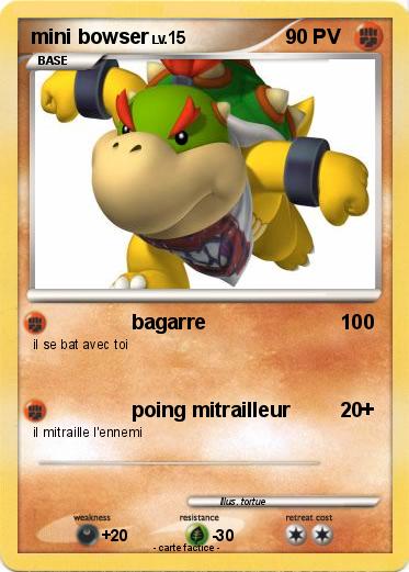 Pokemon mini bowser
