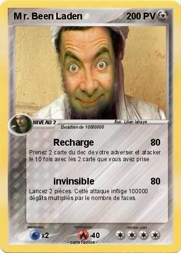 Pokemon M r. Been Laden