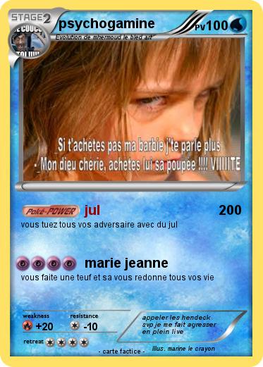 Pokemon psychogamine