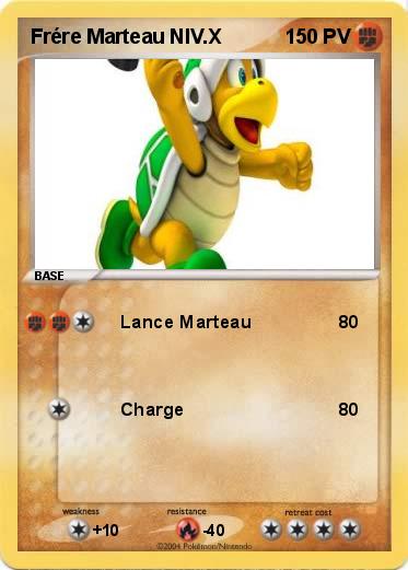 Pokemon Frére Marteau NIV.X