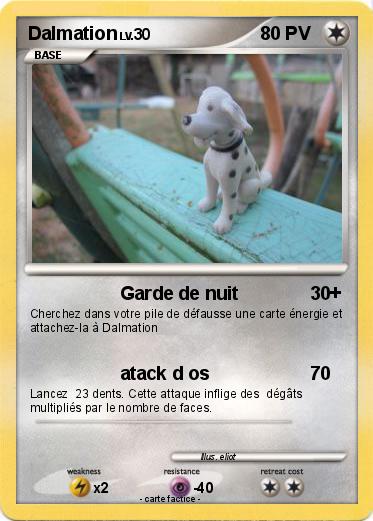 Pokemon Dalmation