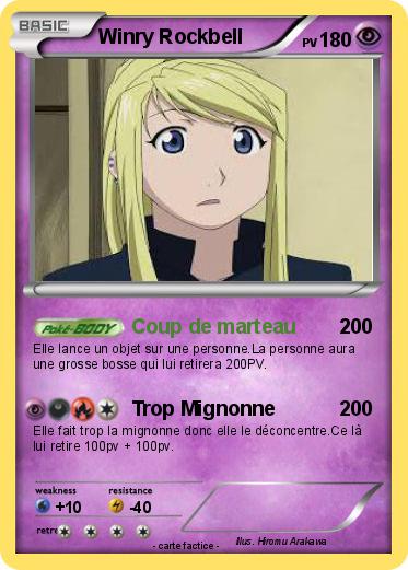Pokemon Winry Rockbell
