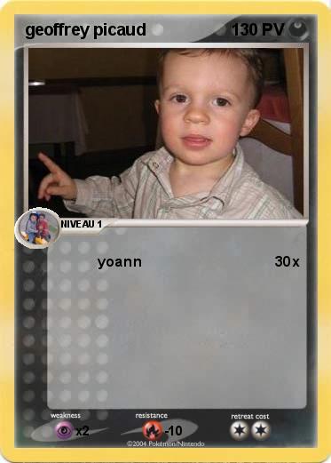 Pokemon geoffrey picaud
