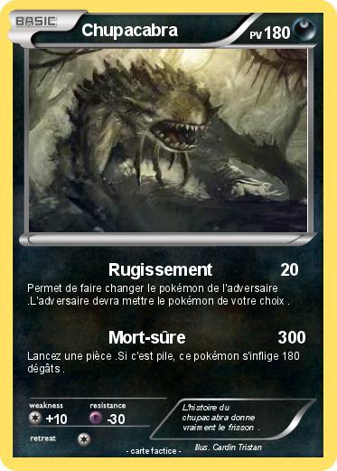 Pokemon Chupacabra