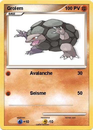 Pokemon Grolem