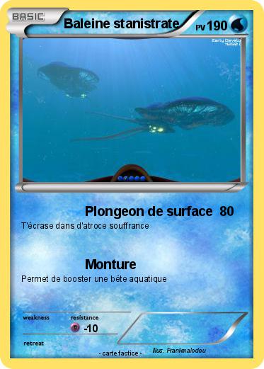 Pokemon Baleine stanistrate