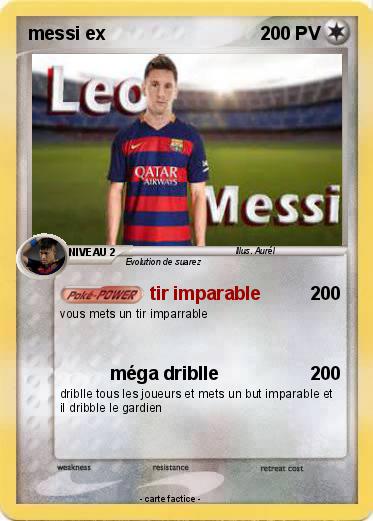 Pokemon messi ex