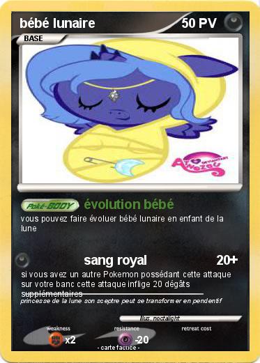 Pokemon bébé lunaire