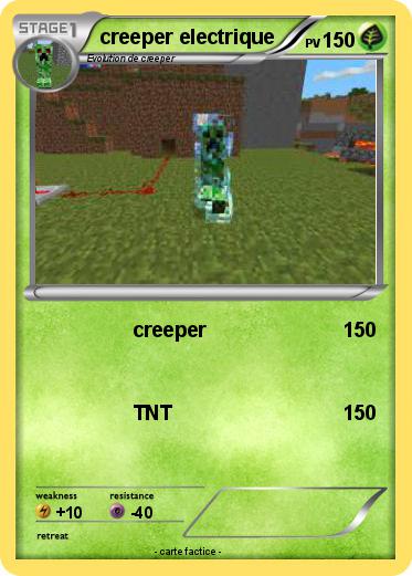Pokemon creeper electrique