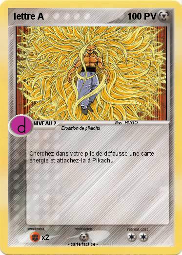 Pokemon lettre A