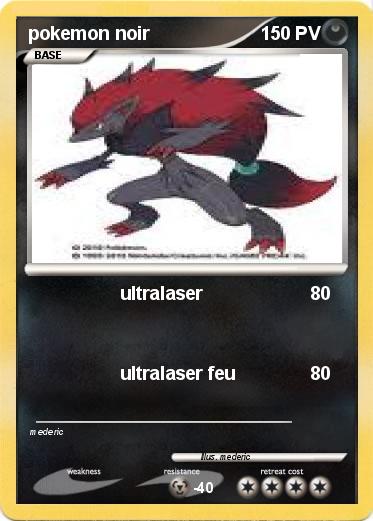Pokemon pokemon noir